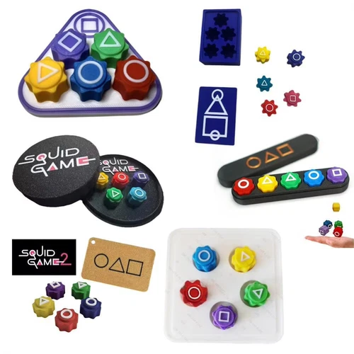 Squid Game Season 2 Gonggi Gong-gi 공기 Toy Korean Jack Stones Game NEW VIRAL GAME - Picture 14 of 40