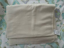 Chatham Acrylic Polyester Soft Creamy White Twin Size Blanket