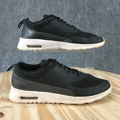 Nike Shoes Womens 7.5 Black Air Max Thea TXT Running Sneakers Mesh 819639-004