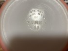 Vintage Pyrex 1 Quart Cinderella Casserole Dish – Gooseberry Pink on White RARE — photo 2