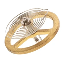 Clock Balance Wheel Kit, 0.79x0.59in Watch 2.00X2.00X1.50CM, Multicolor