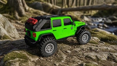 Axial SCX30 Jeep Rubicon Fastback Conversion & Roof Sliders