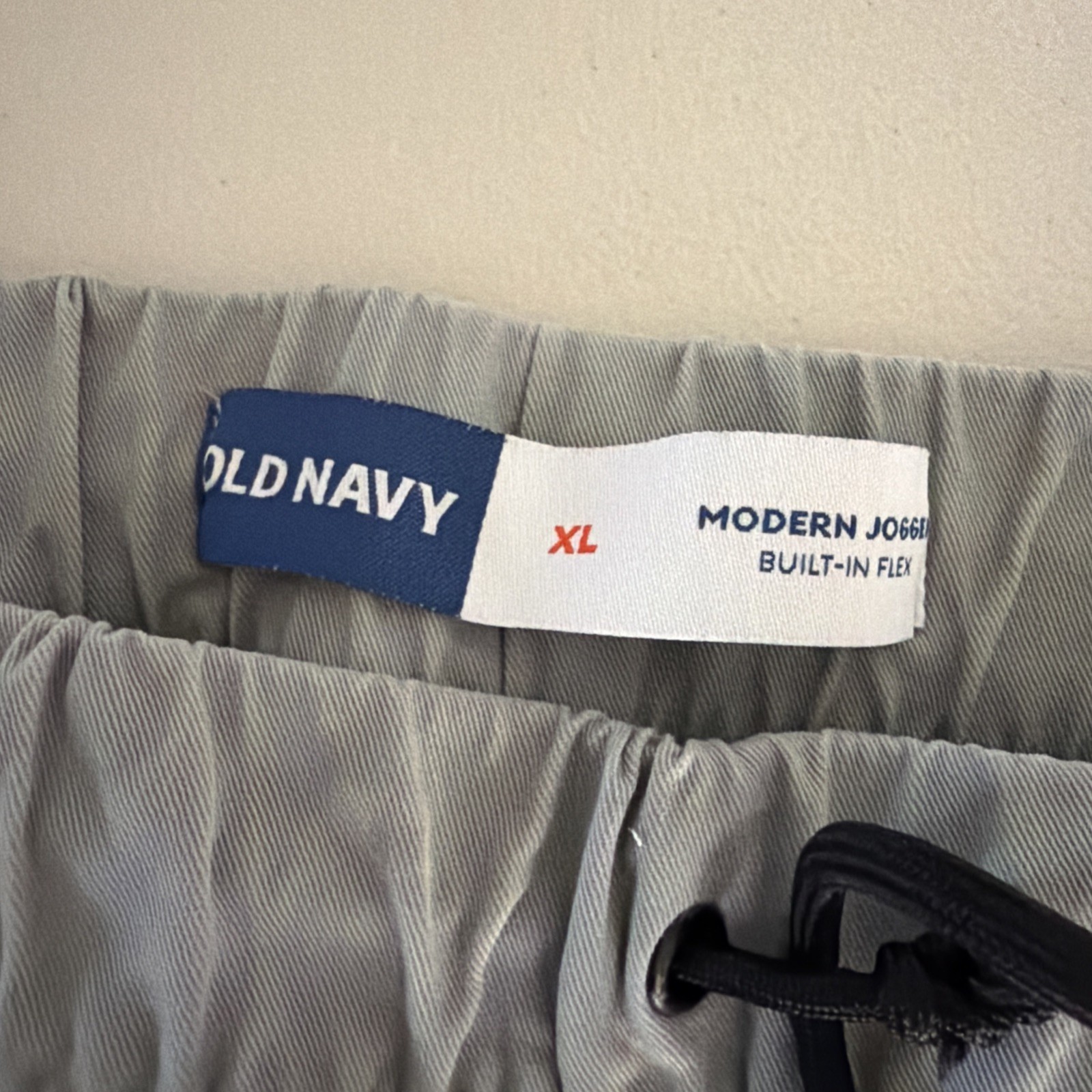 Old Navy Men's Modern Jogger Built-In Flex Pants Gray Stretch Size XL image 4