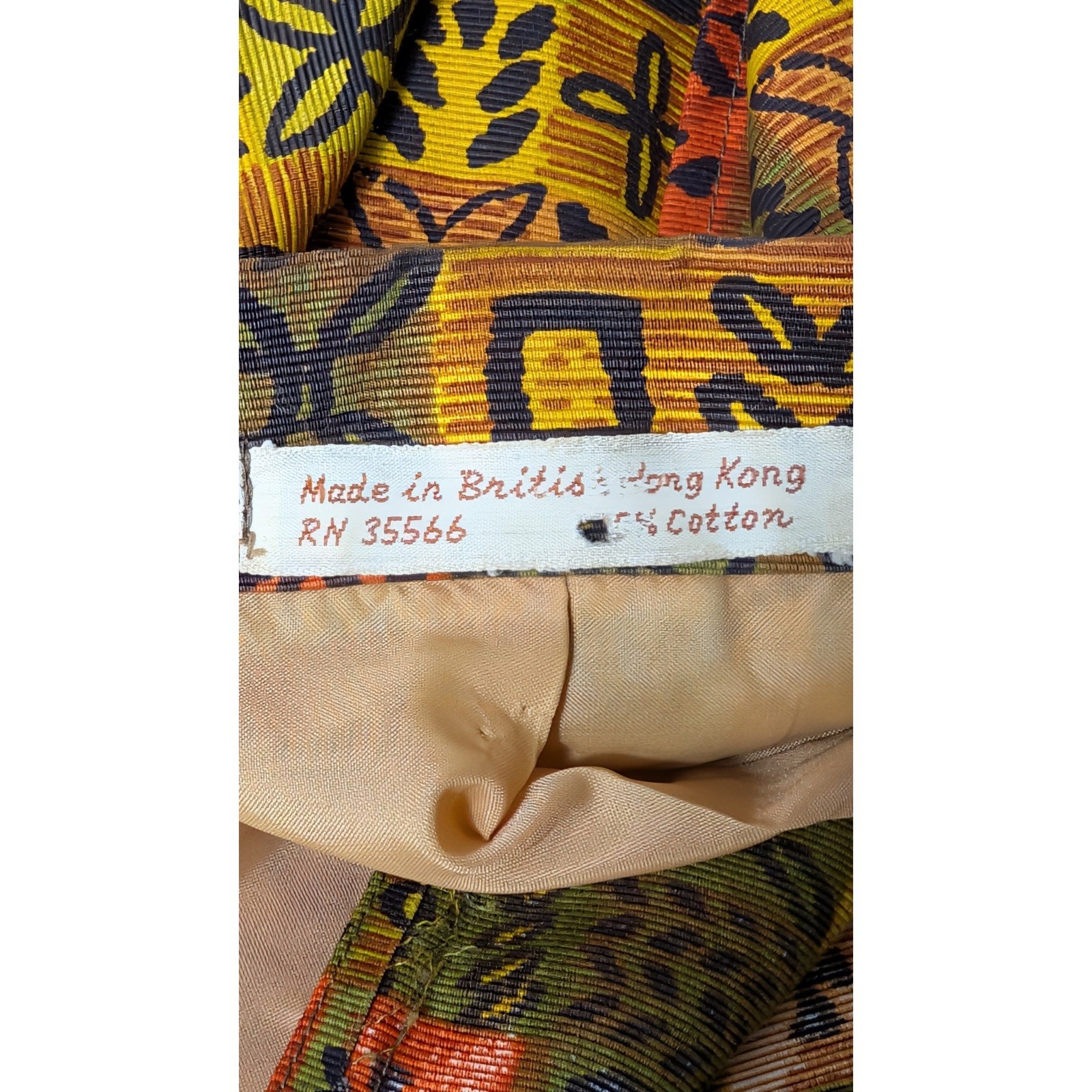 Vintage Sandwich Isles Blazer Jacket Hawaiian Tiki 2 Button Cotton Mens 42R