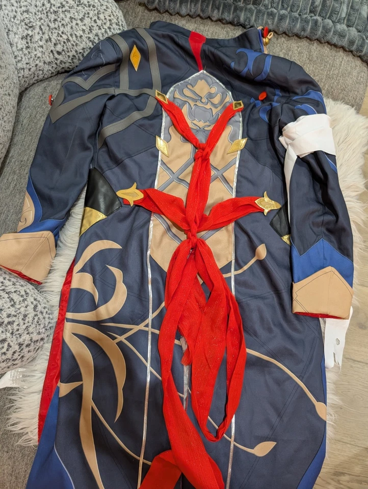 (Usado/Talla M) Honkai Star Rail Blade 星穹铁道 刃 Cosplay Anime Disfraz Set Comic con Foto 3 de 4