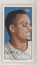 2002 Topps 206 Mini Black Polar Bear Back Moises Alou (Portrait) #205 1q9