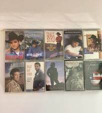 Lot Of 10 Country Music Cassettes / Great Condition
