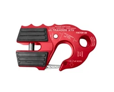 Factor 55 UltraHook XTV Winch Hook w/ Shackle Mount - Red [00275-01]