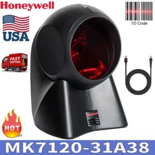 Honeywell Orbit MK7120-31A38 Omnidirectional 1D Barcode Scanner USB Kit US Stock