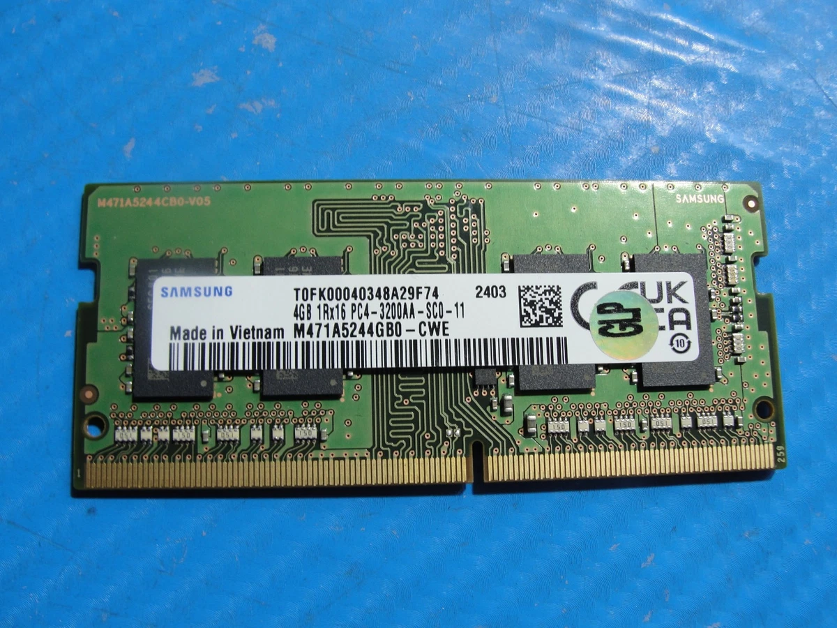 25+ Samsung DDR4 SDRAM 4 GB Capacity per Module Memory (RAM) for