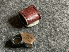 Quality 10X Jeweler s Coin Collector s Loupe Mini Pocket Size