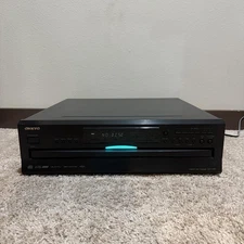 Onkyo DX-C390 Compact Disc Changer 6-Disc CD Player Black Optical Coax Output