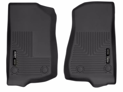 #ad #ad Husky Weatherbeater Floor Liners Fit 18 26 Wrangler 20 26 Gladiator Frt 2pc Blk $76.49