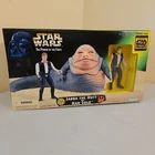1997 Star Wars Trilogy Special Ed Power Of The ForceJABBA THE HUT & HAN SOLO NIB
