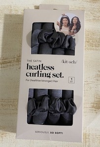 Kitsch Satin Heatless Curling Set Heatless Curls Overnight with 34" Hair Curler 