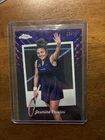 2025 Topps Chrome Tennis Purple Geometric Refractor Jasmine Paolini #CTD-16