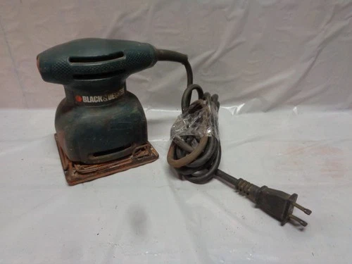 Black & Decker FS500 Palm Sander - 1/4 Sheet - 4" x 4"