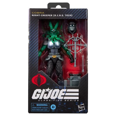 Hasbro G.I. Joe Classified Series Night Creeper Figur #202 G2048 D.I.R.E. Neu