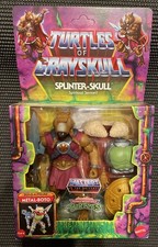 Turtles of Grayskull Splinter-Skull New Damaged Box See Photos MOTU x TMNT