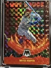 2022 PANINI MOSAIC #HS-3 HOT SAUCE GREEN MOSAIC PRIZM BRYCE HARPER - SP