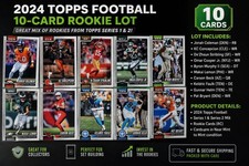 2026 Topps Football Rookie RC 10 Card Lot Carson Beck Omar Cooper Coleman + More