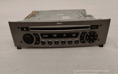 Radio mit Satellitennavigationssystem  PEUGEOT 308 1.6 16V HDi FAP (66Kw) Ber.