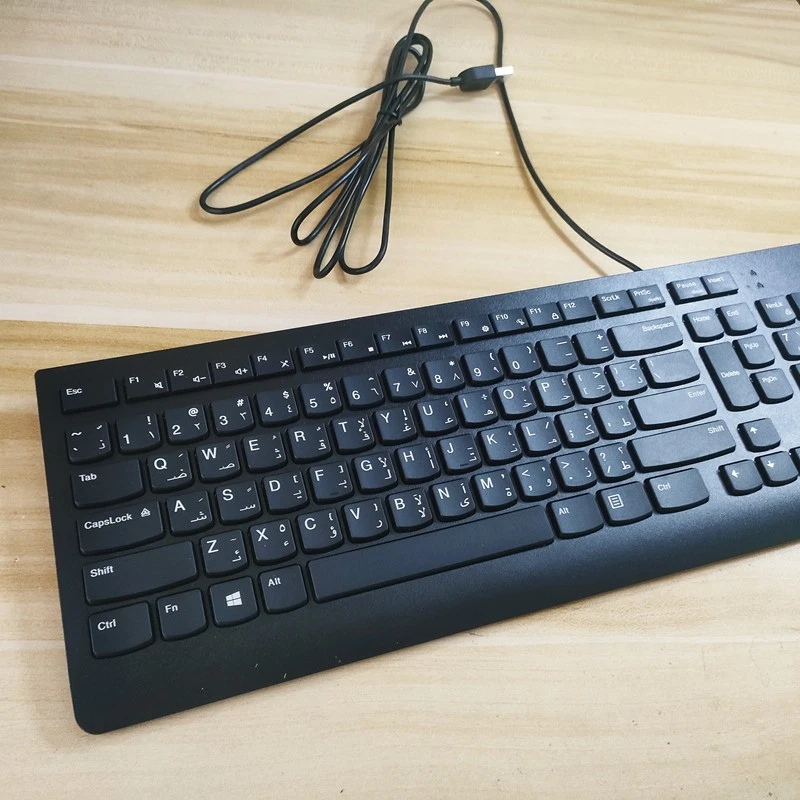 Original Arabic Arabic USB keyboard wired keyboard for lenovo SK8823 EKB536 - Image 2 of 4