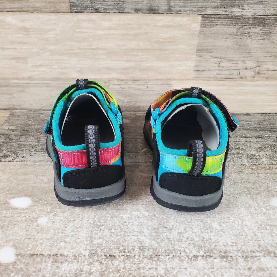 Sandalias Keen Newport H2 para niños talla 4 arco iris tie dye encaje-bloqueo puntera redonda Foto 3 de 4