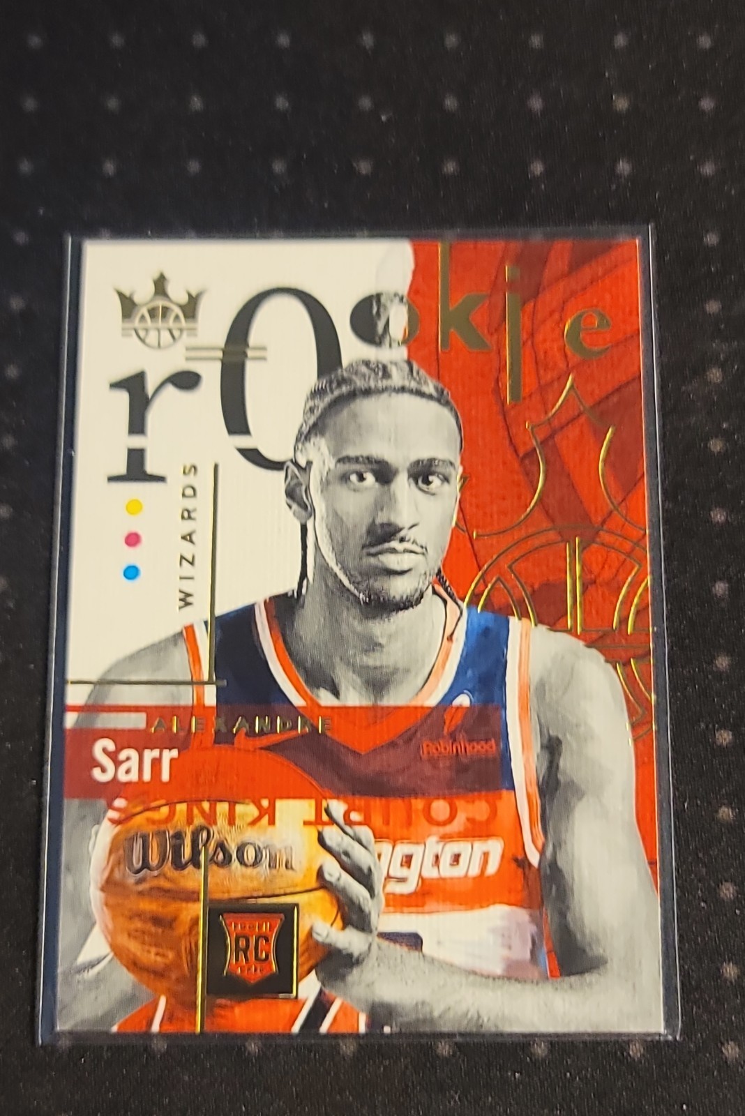 2024-25 Panini Court Kings - Rookies I Alexandre Sarr #129 (RC)