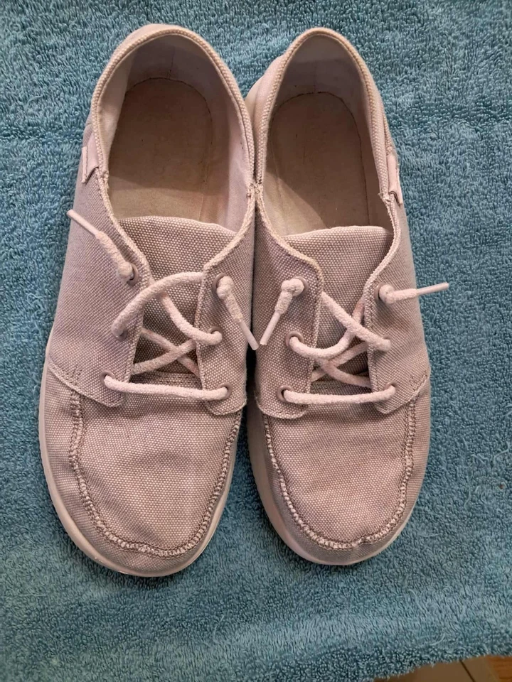 Zapatos cómodos Chaco Chillos; para mujer talla 8 (gris claro/blanco) Foto 2 de 4