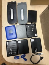 LOT EXTERNAL HARD DRIVE HDD FOR CONSOLES/PC/XBOX 360 - SEAGATE, MICROSOFT, WD
