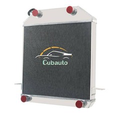 4 Row Aluminum Radiator For 1939-1941 1940 Ford Deluxepickup Truck Flathead V8 4 Row Aluminum Radiator For 1939-1941 1940 Ford Deluxepickup Truck Flathead V8