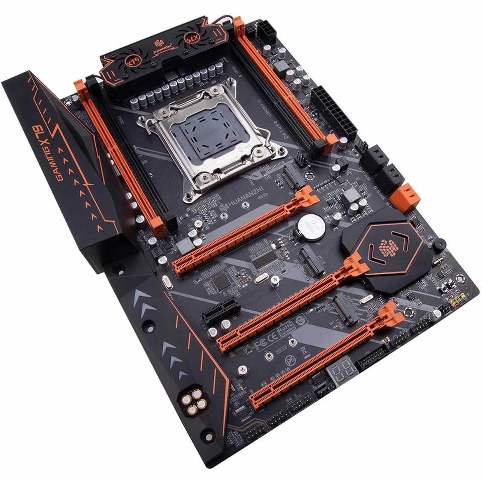 Placa Base ATX X79 Deluxe LGA 2011 4 X DDR3 ECC Xeon E5 2620 2640 2650 2680 - Imagen 4 de 4