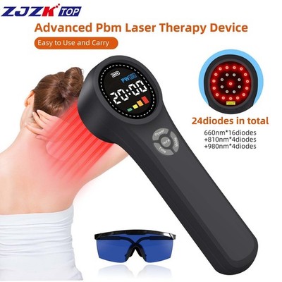 Cold Laser Therapy Device 1760mW Portable for Anti-Inflammation Pain Relief LLLT