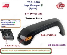 Oem Moper 2018-2026 Jeep Wrangler Jl Front Left Driver Side Fender Flare 2 Oem Moper 2018-2026 Jeep Wrangler Jl Front Left Driver Side Fender Flare 2