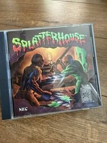 Splatterhouse (TurboGrafx-16, 1990) CIB Complete HuCard w/ Case & Manual Tested