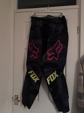 Fox Motocross Pants Size 32 Good Condition Black Colour