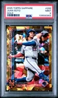 2025 TOPPS CHROME SAPPHIRE GOLD #200 JUAN SOTO 9/50 PSA 9