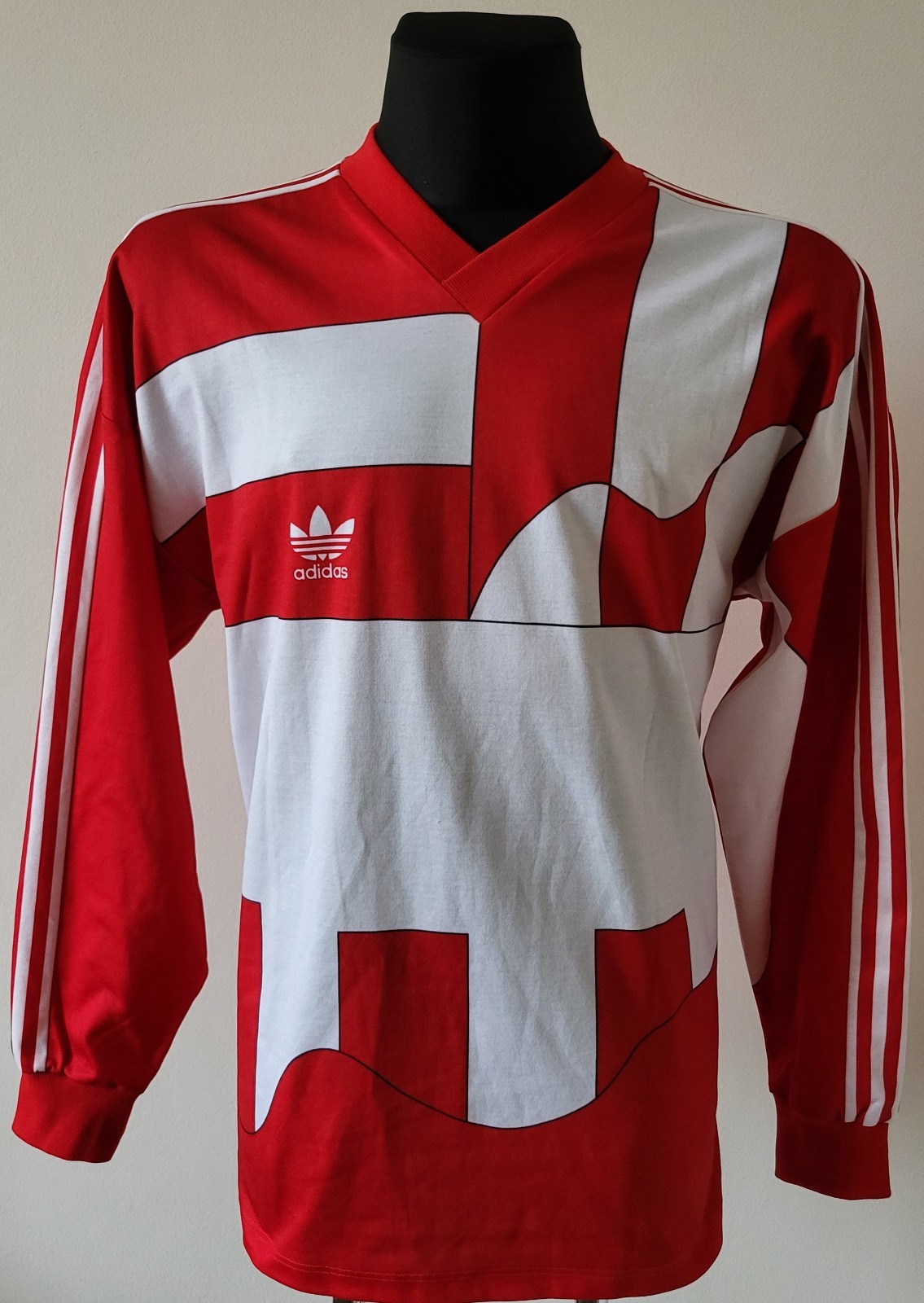 1990s Adidas Template vintage Ultra rare Player Issue Jersey #9 size Large