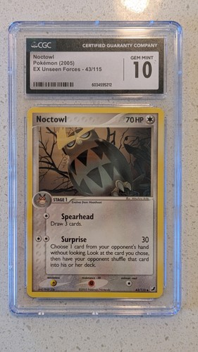 Noctowl graded CGC 10 for sale on eBay