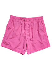 H&M Swim Shorts Mesh Lined In Pink Drawstring - Size M