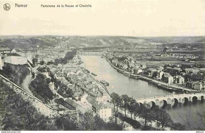 Carte Postale Ancienne - Pays - Belgique - Namur - Panorama de la Meuse et Citad - Photo 1/2