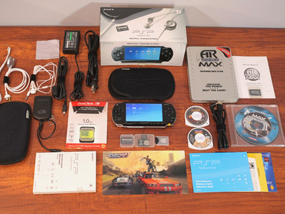 Sony PSP PlayStation Portable Value Pack PSP-1001 w/Box & Accessories (Tested)