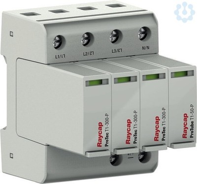 Raycap Überspannungsschutz Typ 1+2 REG ProTec T1-300-3+1 IZ59.0059