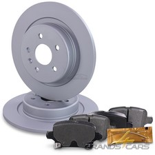 ATEC BREMSSCHEIBEN VOLL Ø288 + BREMSBELÄGE BREMSKLÖTZE HINTEN FÜR OPEL ASTRA K