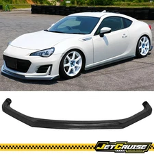 Fits 17-20 Subaru BRZ CS Style Front Bumper Lip Splitter Spoiler Unpainted PU