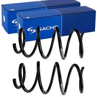 2X Sachs Fahrwerksfedern Vorne Passend FÜR Skoda Octavia Links+Rechts