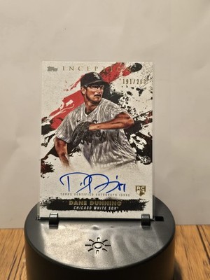 2021 Topps Inception and Emerging Star /200 Dane Dunning #RESA-DD Rookie Auto RC