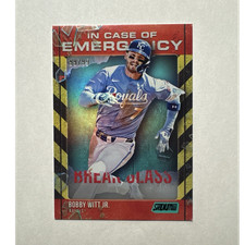 Topps 2025 Stadium Club In Case Emergency Bobby Witt Jr. Royals Turquoise 99/99