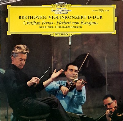 Ludwig van Beethoven, Christian Ferras, Herbert von Karajan, Berliner Philharmon